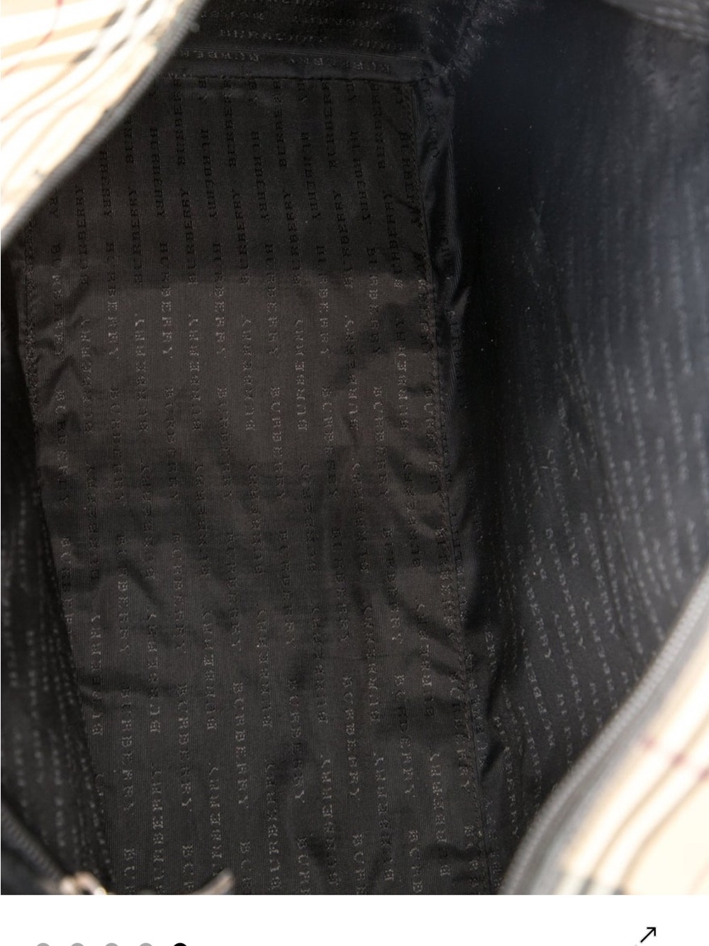 Burberry Nova Check Boston Bag OG Burberry Design Absolute Classic & Authentic - Picture 5 of 15